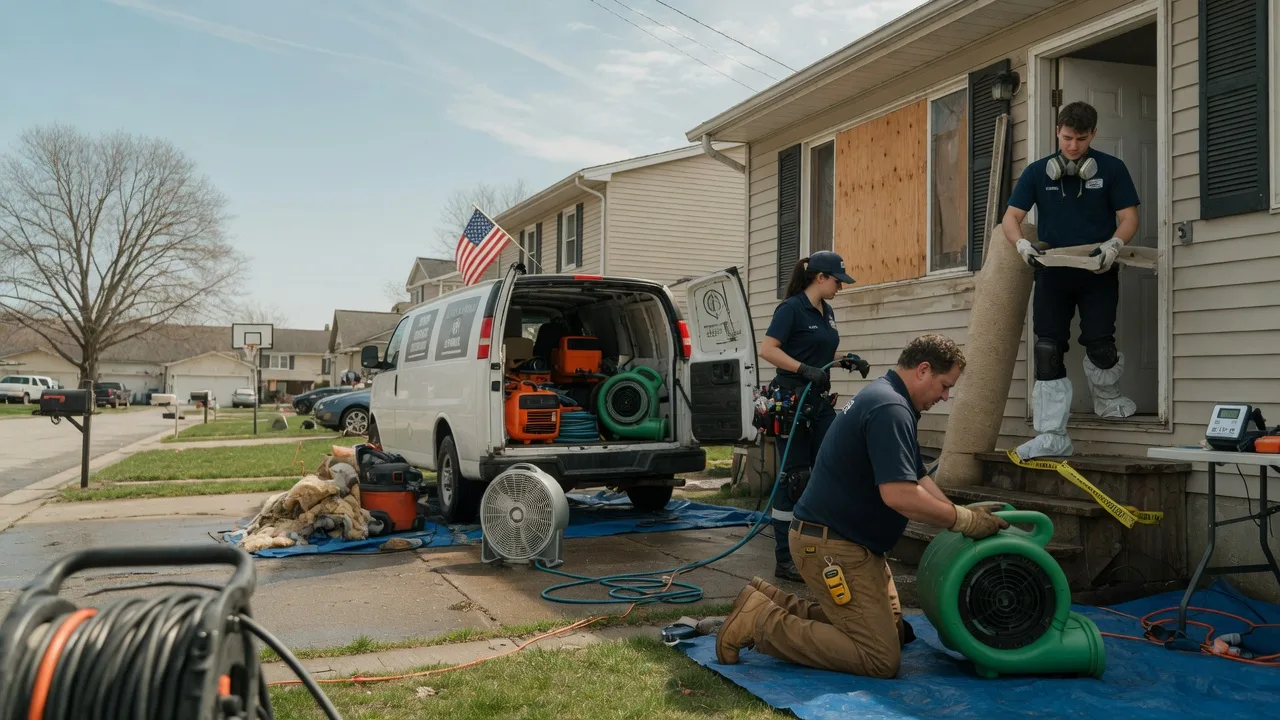 Water Damage Restoration in Council Bluffs, IA near me